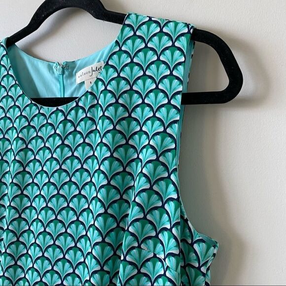 MAISON Jules- Fit and Flare Clamshell Print Dress - Picture 5 of 12